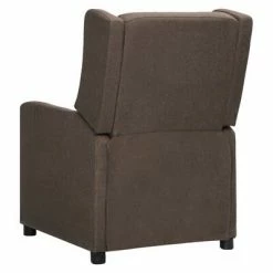 VidaXL Fauteuil inclinable Marron Tissu -Fauteuils Soldes image 6 339004
