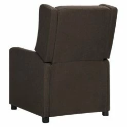 VidaXL Fauteuil inclinable Marron foncé Tissu -Fauteuils Soldes image 6 339005