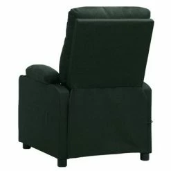VidaXL Fauteuil inclinable Vert foncé Tissu -Fauteuils Soldes image 6 339108