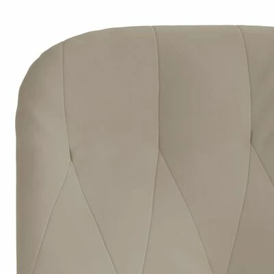 VidaXL Chaise de relaxation Gris clair Velours 8 VidaXL Chaise de relaxation Gris clair Velours – Image 6