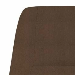 VidaXL Chaise de relaxation Marron Tissu 13 VidaXL Chaise de relaxation Marron Tissu -Fauteuils Soldes image 6 341386