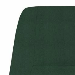 VidaXL Chaise de relaxation Vert foncé Tissu 13 VidaXL Chaise de relaxation Vert foncé Tissu -Fauteuils Soldes image 6 341388