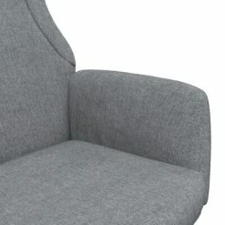 VidaXL Chaise de relaxation Gris clair Tissu 13 VidaXL Chaise de relaxation Gris clair Tissu -Fauteuils Soldes image 6 341394