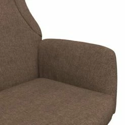 VidaXL Chaise de relaxation Marron Tissu 13 VidaXL Chaise de relaxation Marron Tissu -Fauteuils Soldes image 6 341397