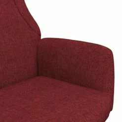 VidaXL Chaise de relaxation Rouge bordeaux Tissu 13 VidaXL Chaise de relaxation Rouge bordeaux Tissu -Fauteuils Soldes image 6 341402