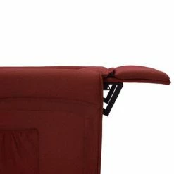 VidaXL Fauteuil inclinable Rouge bordeaux Tissu -Fauteuils Soldes image 6 342438