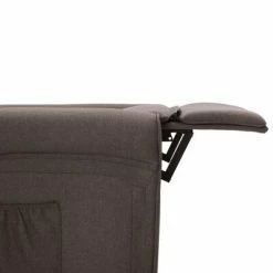 VidaXL Fauteuil inclinable Taupe Tissu 13 VidaXL Fauteuil inclinable Taupe Tissu -Fauteuils Soldes image 6 342442